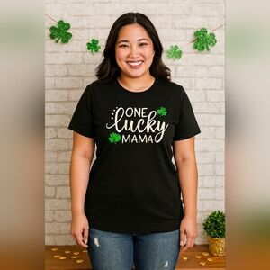 Celebrate It Black 'One Lucky Mama' Tee